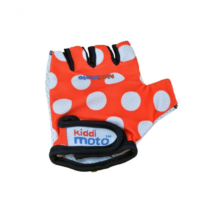 Gants mitaines Kiddimoto Red Dotty