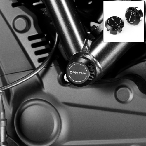 Bouchons de cadre alu DePrettoMoto - Scrambler 400 / 800 - Ducati