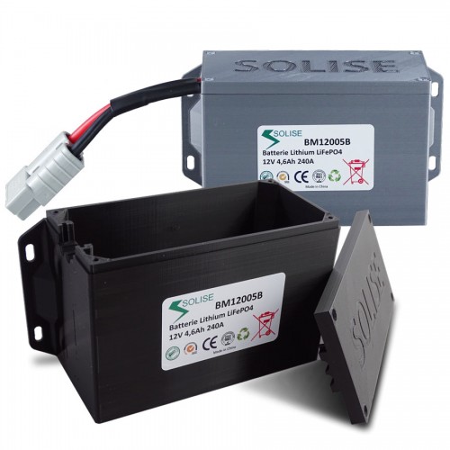 Batterie Lithium LiFePO4 Haute performance SOLISE CCA480 12V