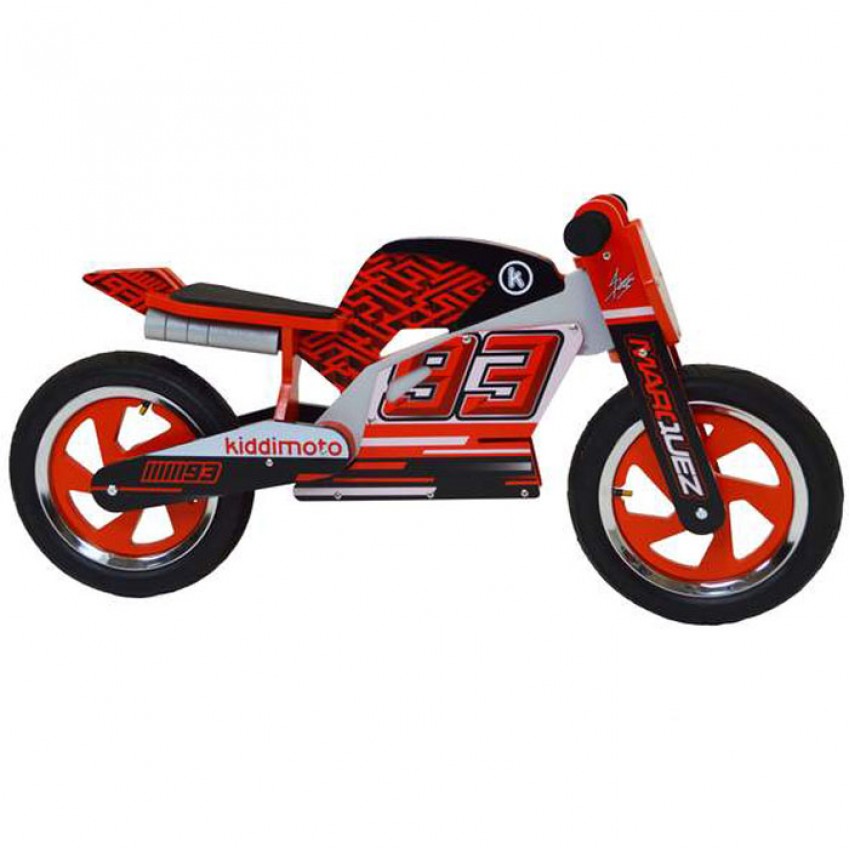 Draisienne bois Kiddimoto Heroes Marc Marquez