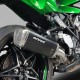 Silencieux Bodis V4-M-GE Inox noir - H2 SX - Kawasaki