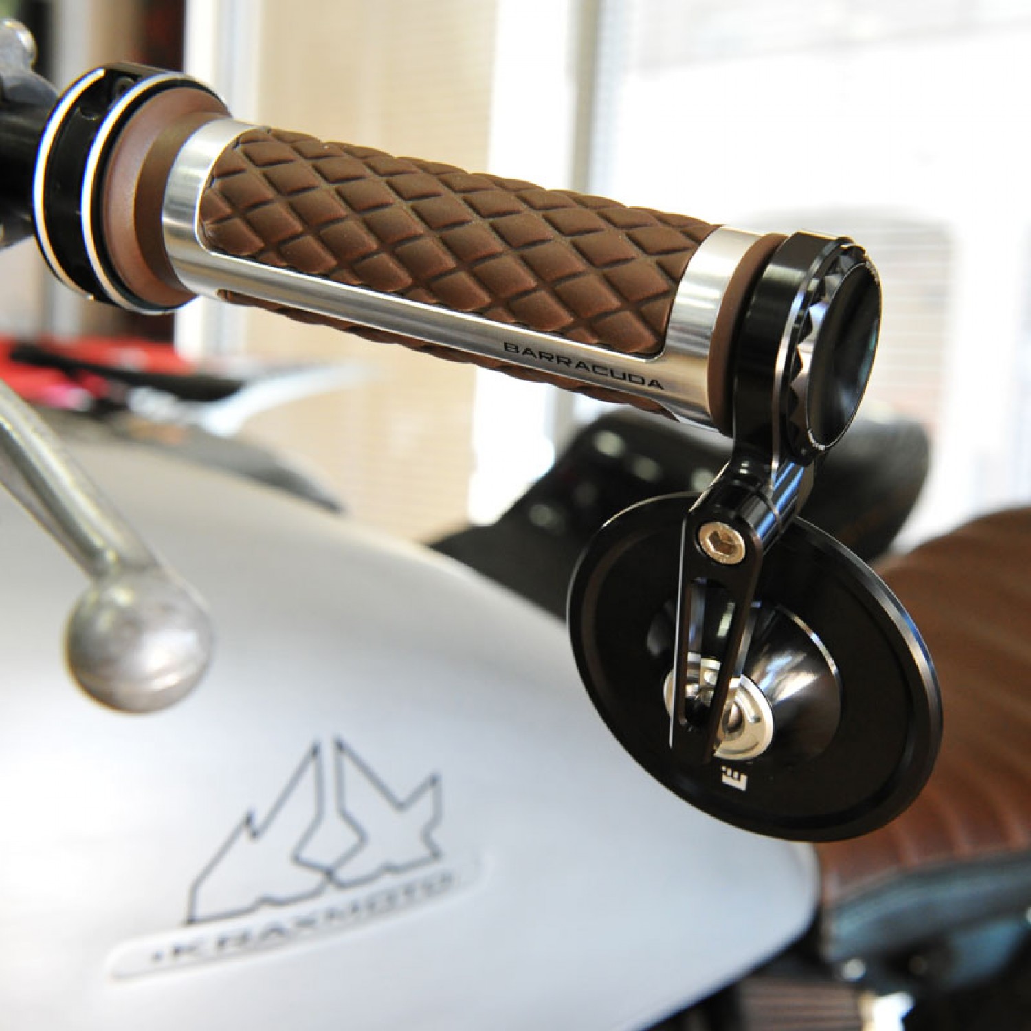 Embout de guidon Motogadget pour montage de rétroviseur m.view