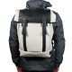 Sac à dos moto Glazer canvas gris 20L