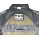 Sweater moto Harisson Patriot avec protections - Noir