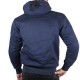 Sweater moto Harisson Patriot avec protections - Bleu