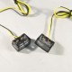 Clignotants à leds mini Micro Cube homologués vertical 2 Leds