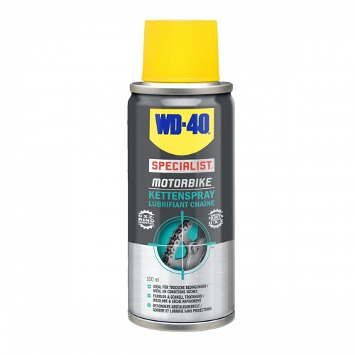 WD-40 Lubrifiant chaîne conditions sèches 100ml