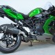 Silencieux Bodis V4-M-CA Inox noir 2022+ - H2 SX - Kawasaki