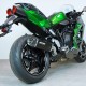 Silencieux Bodis V4-M-CA Inox noir 2022+ - H2 SX - Kawasaki